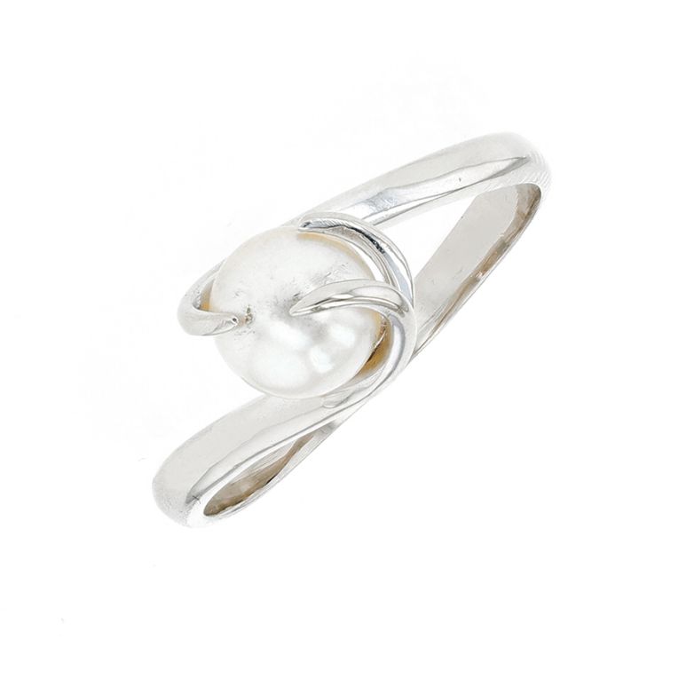 Bague perle or blanc 3.03g Comme neuf -  reconditionné disponible sur Gemme Les Bijoux